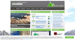 Desktop Screenshot of erfurt-alpin.de